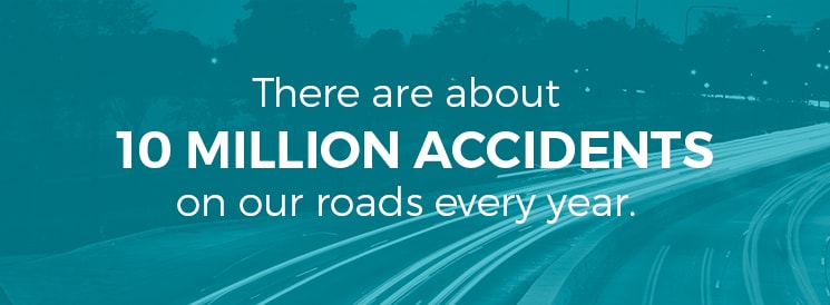 average car accidents in a year