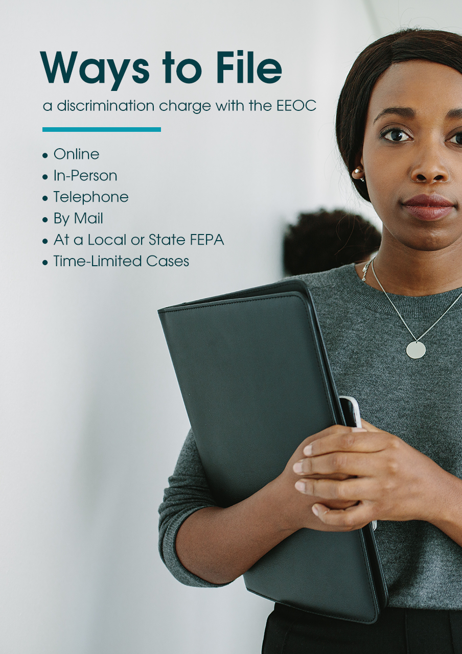 Ways to file discrimination charge