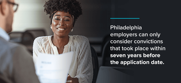 Philadelphia employers criminal record discrimination