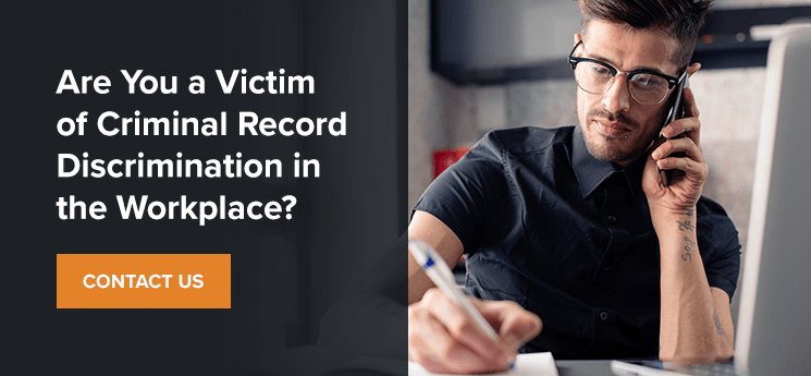 Victim of criminal record discrimination