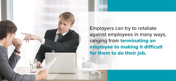 what is employer retaliation