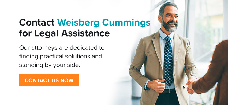 Contact Weisberg Cummings for Legal Assistance