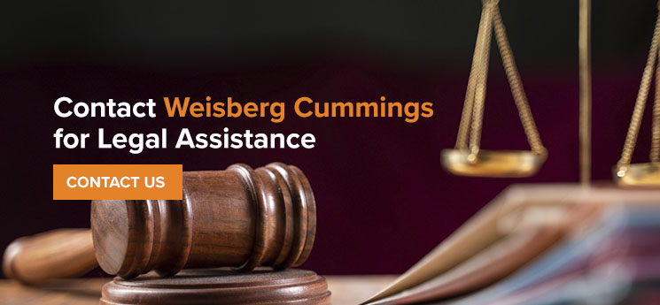 Contact Weisberg Cummings for Legal Assistance