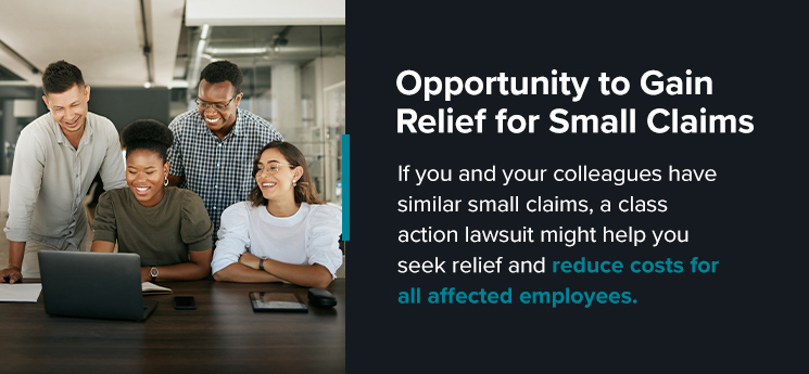 Opportunity to Gain Relief for Small Claims 