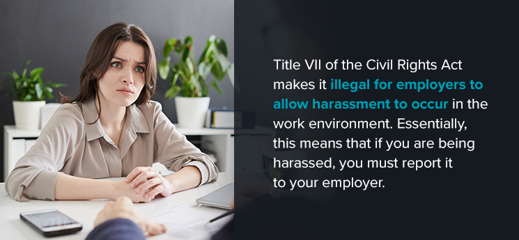 Reporting Sexual Harassment at Work