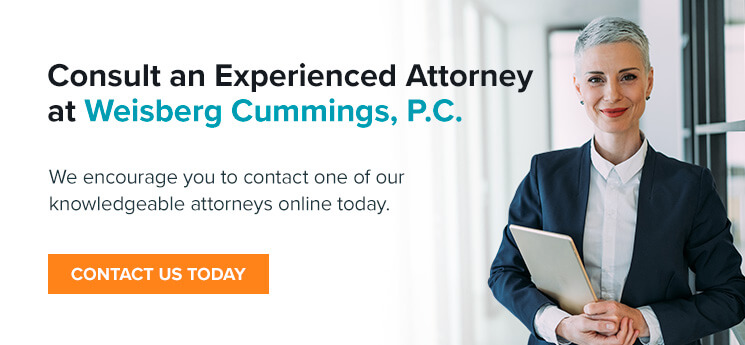 Consult an Experienced Attorney at Weisberg Cummings, P.C.