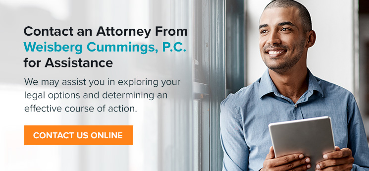 Contact an Attorney From Weisberg Cummings, P.C. for Assistance